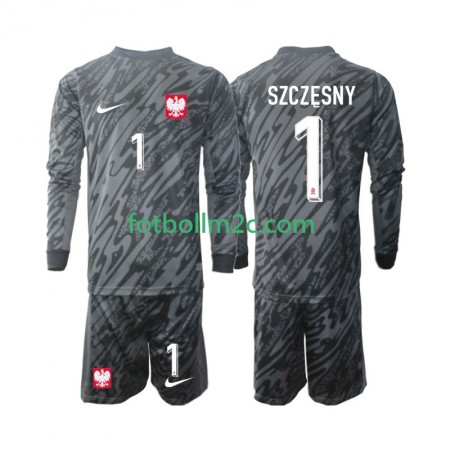 Fußballtrikots Polen Szczesny 1 Torwart Kinder Auswärts Trikotsatz 2024 Langarm Fußballtrikots Polen Szczesny 1 Torwart Kinder Auswärts Trikotsatz 2024 Langarm